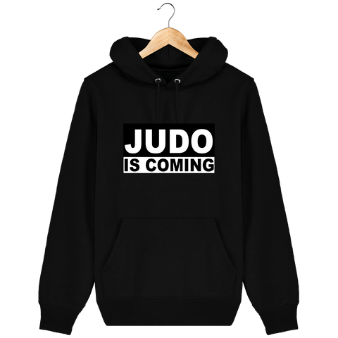 SWEAT SHIRT CAPUCHE FEMME - JUDO IS COMING Tunetoo