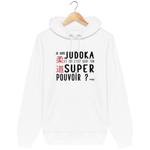 SWEAT SHIRT CAPUCHE HOMME - SUPER POUVOIR Tunetoo