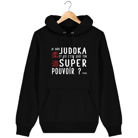 SWEAT SHIRT CAPUCHE HOMME - SUPER POUVOIR Tunetoo