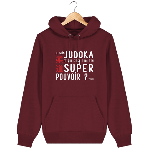 SWEAT SHIRT CAPUCHE HOMME - SUPER POUVOIR Tunetoo