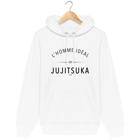 SWEAT SHIRT CAPUCHE HOMME - L'HOMME IDEAL EST JUJITSUKA Tunetoo