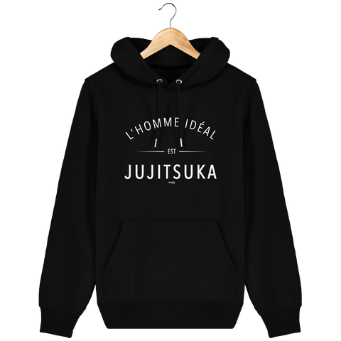 SWEAT SHIRT CAPUCHE HOMME - L'HOMME IDEAL EST JUJITSUKA Tunetoo