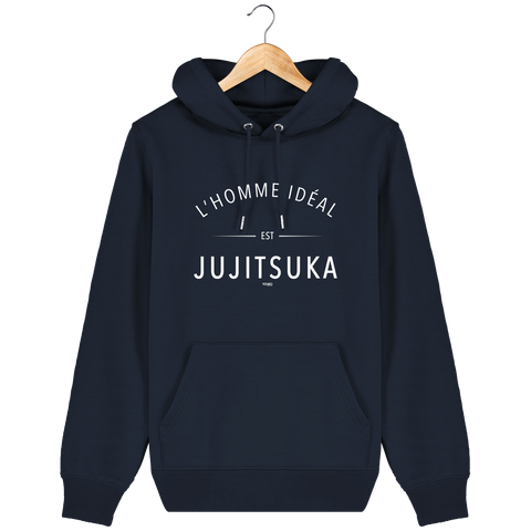 SWEAT SHIRT CAPUCHE HOMME - L'HOMME IDEAL EST JUJITSUKA Tunetoo