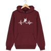 SWEAT SHIRT CAPUCHE HOMME - JUDO HEARTRATE Tunetoo