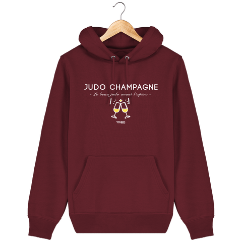 SWEAT SHIRT CAPUCHE HOMME - JUDO CHAMPAGNE Tunetoo