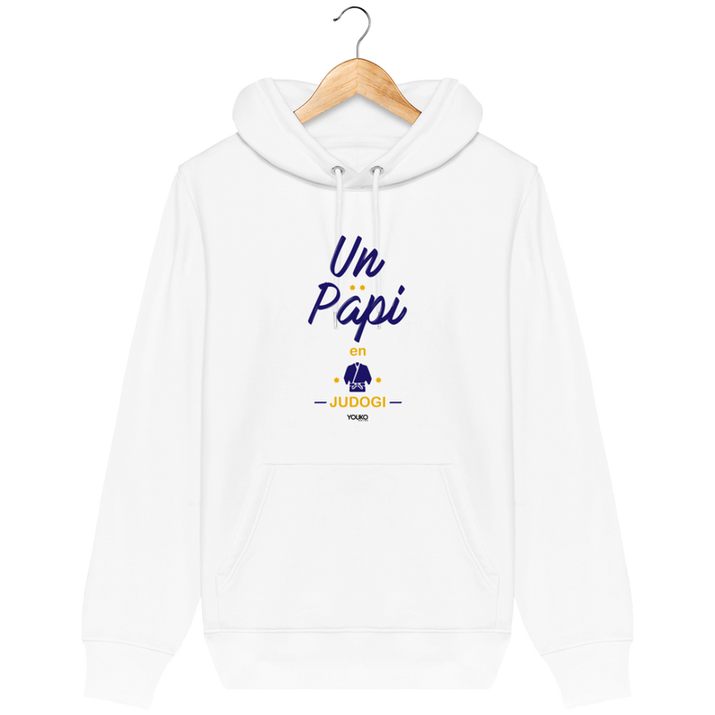 SWEAT SHIRT CAPUCHE HOMME - UN PAPI EN JUDOGI Tunetoo
