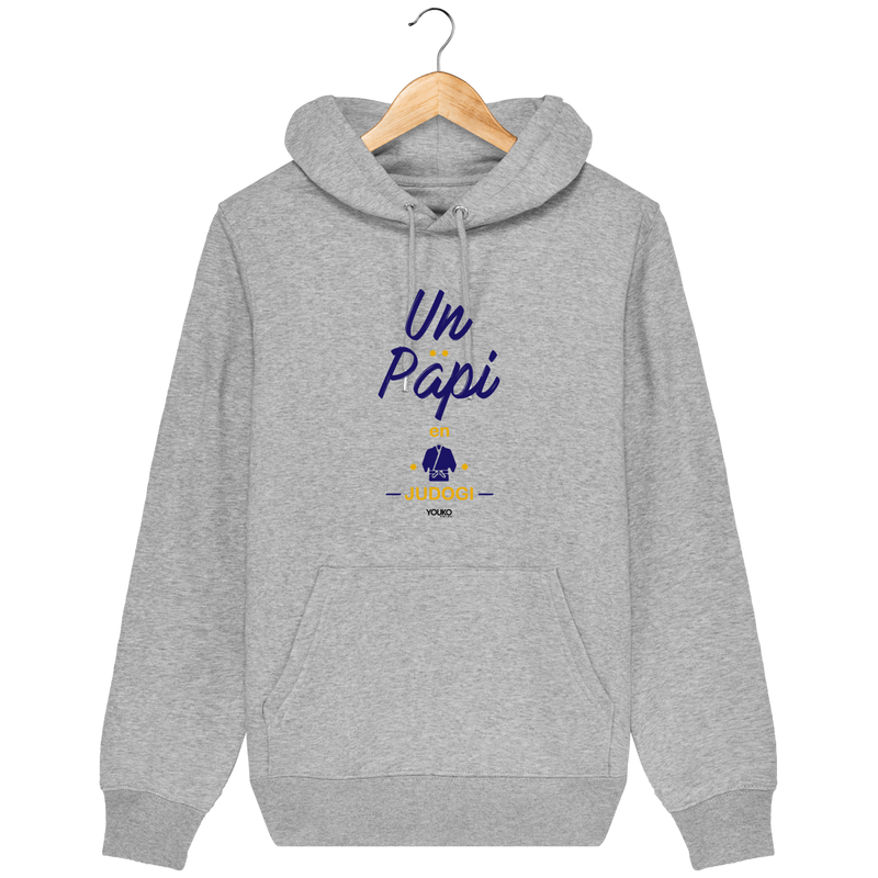 SWEAT SHIRT CAPUCHE HOMME - UN PAPI EN JUDOGI Tunetoo