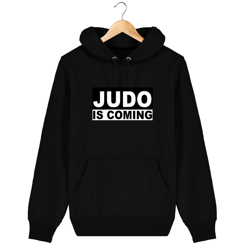 SWEAT SHIRT CAPUCHE HOMME - JUDO IS COMING Tunetoo