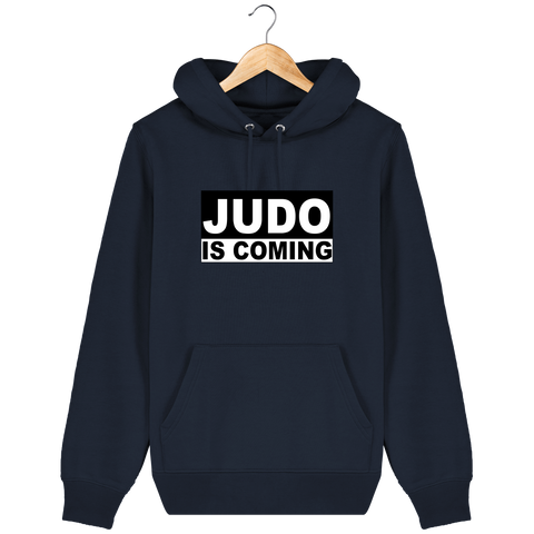 SWEAT SHIRT CAPUCHE HOMME - JUDO IS COMING Tunetoo
