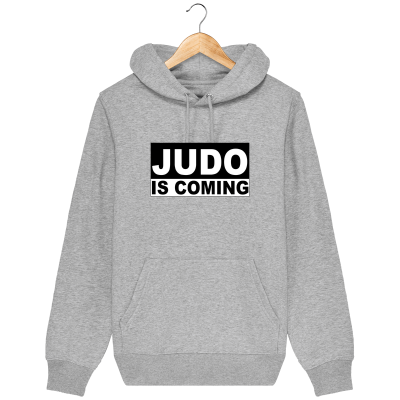 SWEAT SHIRT CAPUCHE HOMME - JUDO IS COMING Tunetoo