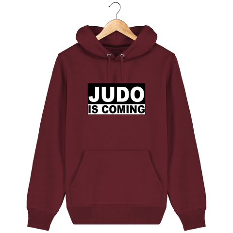 SWEAT SHIRT CAPUCHE HOMME - JUDO IS COMING Tunetoo