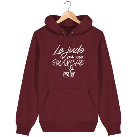 SWEAT SHIRT CAPUCHE HOMME - LE JUDO CA ME BRANCHE Tunetoo