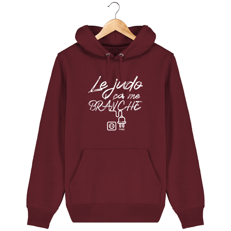 SWEAT SHIRT CAPUCHE HOMME - LE JUDO CA ME BRANCHE Tunetoo