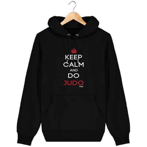 SWEAT SHIRT CAPUCHE HOMME - KEEP CALM AND DO JUDO Tunetoo