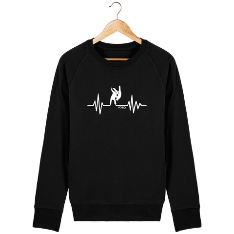 SWEAT-SHIRT HOMME - JUDO HEARTRATE Tunetoo