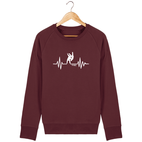 SWEAT-SHIRT HOMME - JUDO HEARTRATE Tunetoo