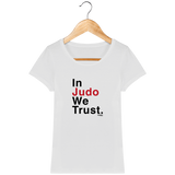 T-SHIRT FEMME - IN JUDO WE TRUST Tunetoo