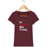 T-SHIRT FEMME - IN JUDO WE TRUST Tunetoo