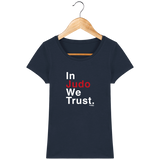 T-SHIRT FEMME - IN JUDO WE TRUST Tunetoo
