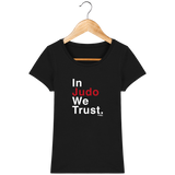 T-SHIRT FEMME - IN JUDO WE TRUST Tunetoo