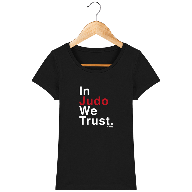 T-SHIRT FEMME - IN JUDO WE TRUST Tunetoo