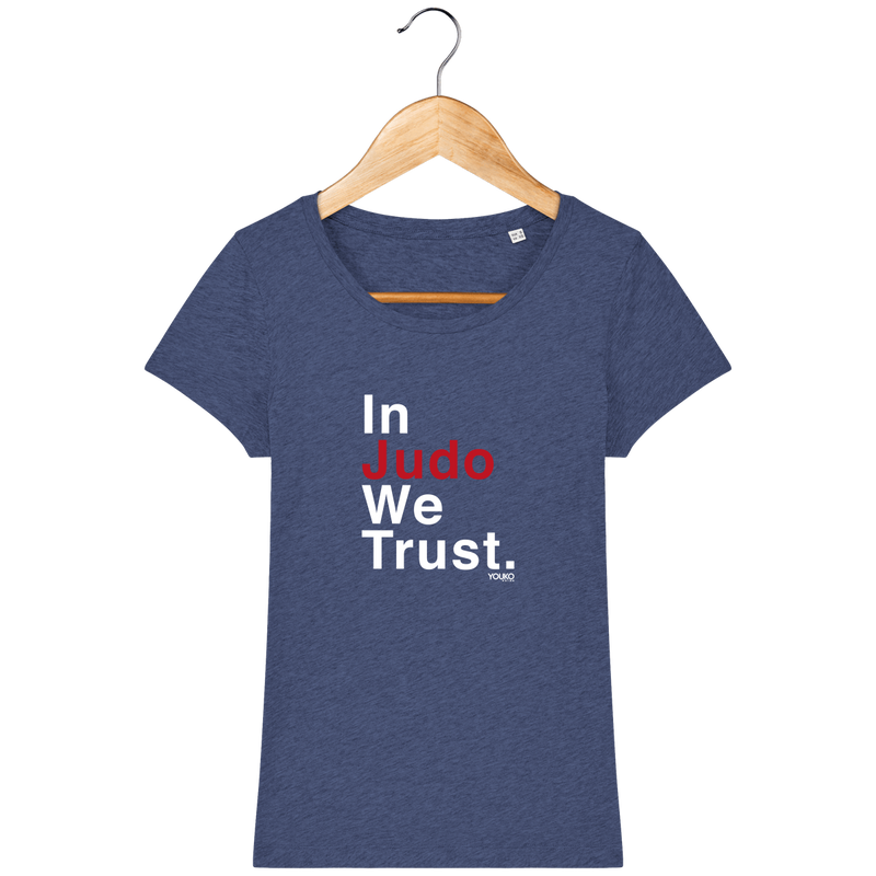 T-SHIRT FEMME - IN JUDO WE TRUST Tunetoo
