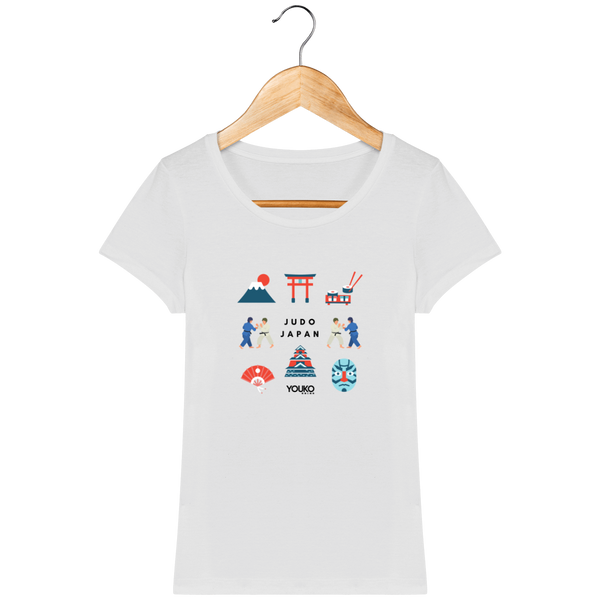 T-SHIRT FEMME - JUDO JAPAN Tunetoo
