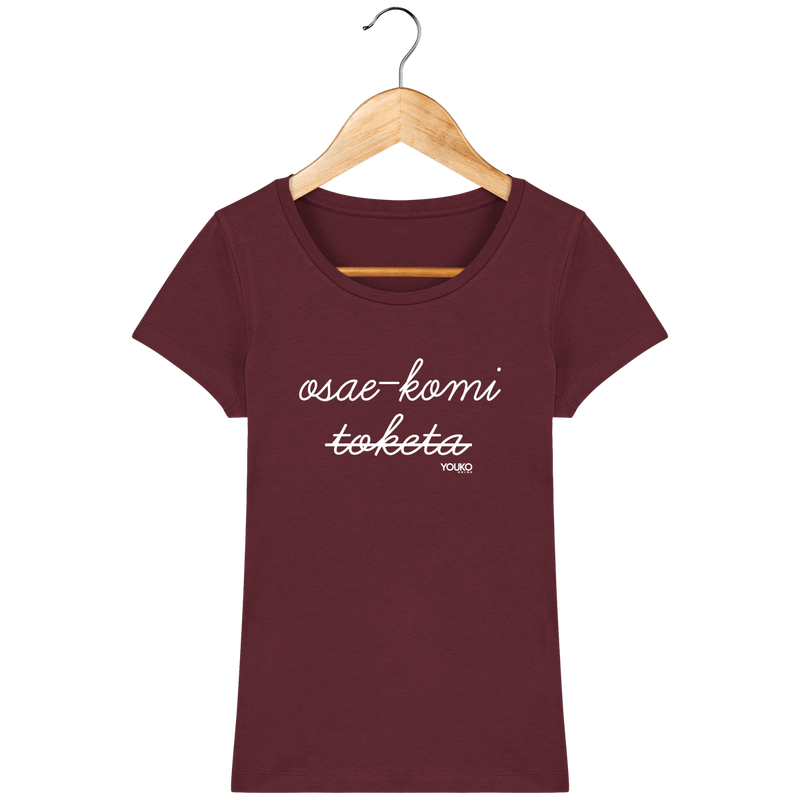 T-SHIRT FEMME - OSAEKOMI TOKETA Tunetoo