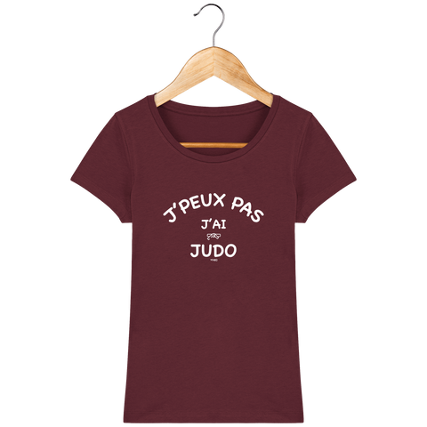 T-SHIRT FEMME - J'PEUX PAS J'AI JUDO Tunetoo