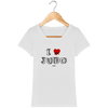 T-SHIRT FEMME - I LOVE JUDO Tunetoo