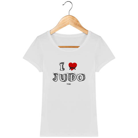 T-SHIRT FEMME - I LOVE JUDO Tunetoo