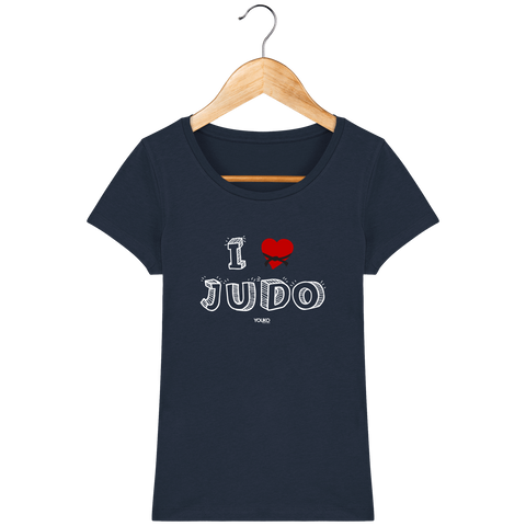 T-SHIRT FEMME - I LOVE JUDO Tunetoo