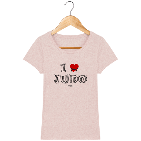 T-SHIRT FEMME - I LOVE JUDO Tunetoo