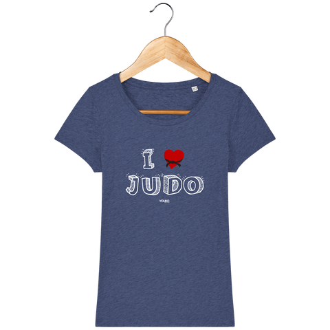 T-SHIRT FEMME - I LOVE JUDO Tunetoo