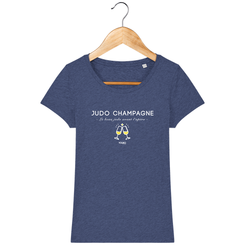 T-SHIRT FEMME - JUDO CHAMPAGNE Tunetoo