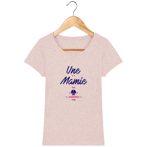 T-SHIRT FEMME - UNE MAMIE EN JUDOGI Tunetoo
