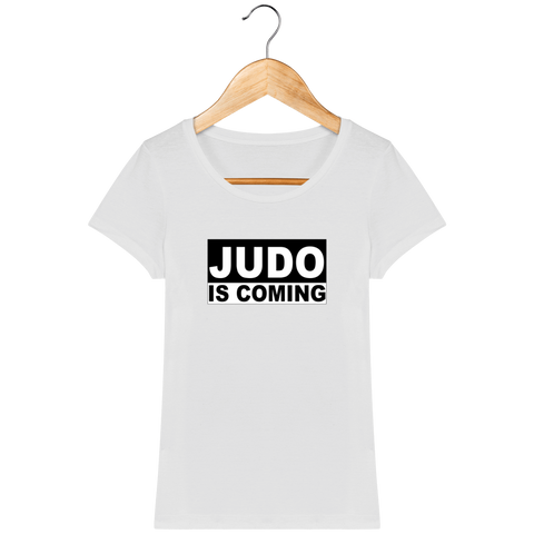 T-SHIRT FEMME - JUDO IS COMING Tunetoo
