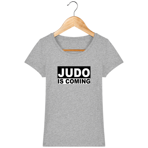 T-SHIRT FEMME - JUDO IS COMING Tunetoo