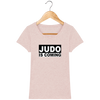 T-SHIRT FEMME - JUDO IS COMING Tunetoo