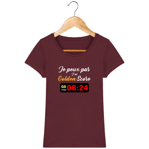 T-SHIRT FEMME - GOLDEN SCORE Tunetoo