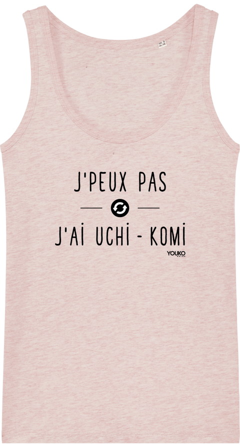 DEBARDEUR FEMME - J'PEUX PAS J'AI UCHI KOMI Tunetoo