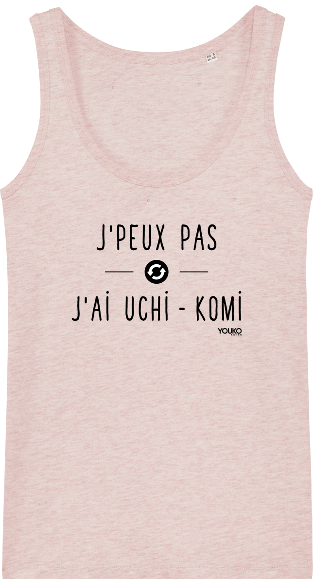 DEBARDEUR FEMME - J'PEUX PAS J'AI UCHI KOMI Tunetoo