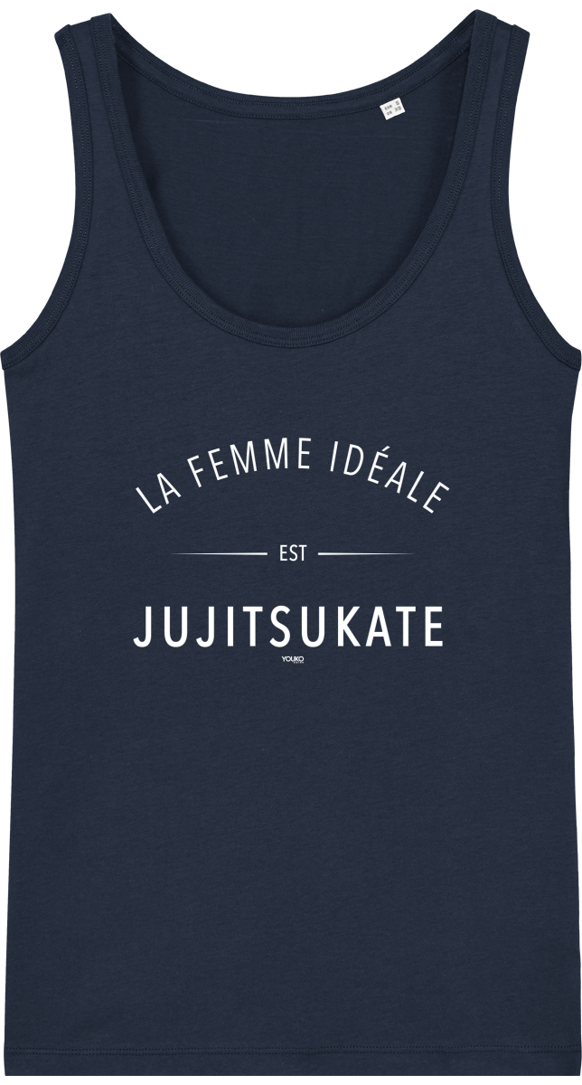 DEBARDEUR FEMME - LA FEMME IDEALE EST JUJITSUKATE Tunetoo