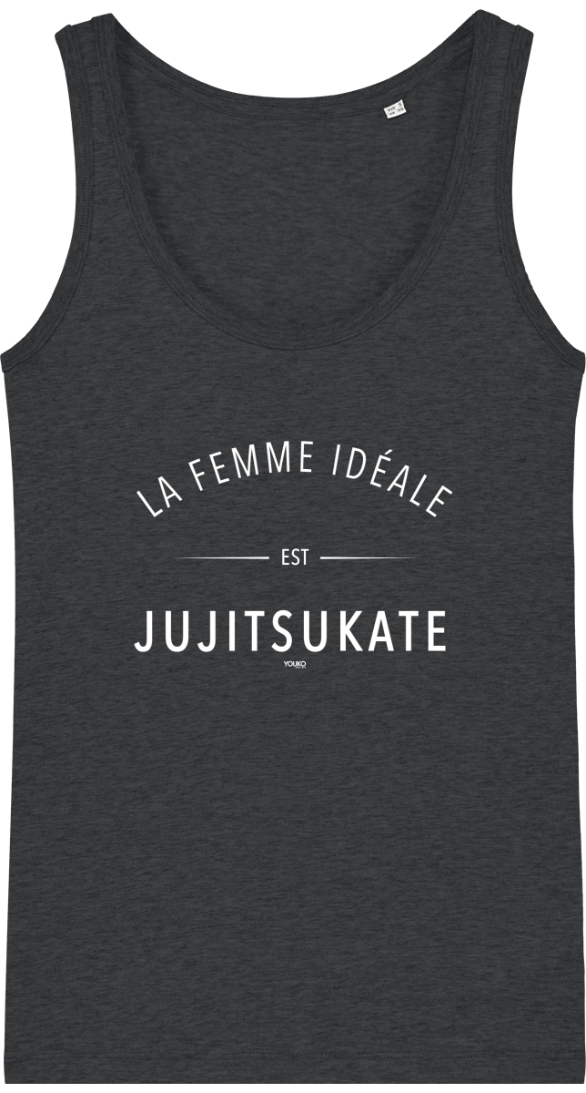 DEBARDEUR FEMME - LA FEMME IDEALE EST JUJITSUKATE Tunetoo