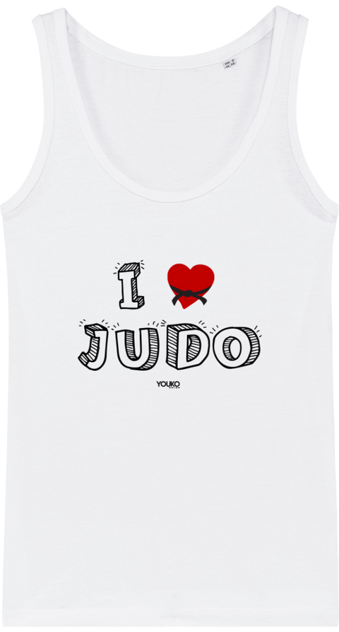 DEBARDEUR FEMME - I LOVE JUDO Tunetoo