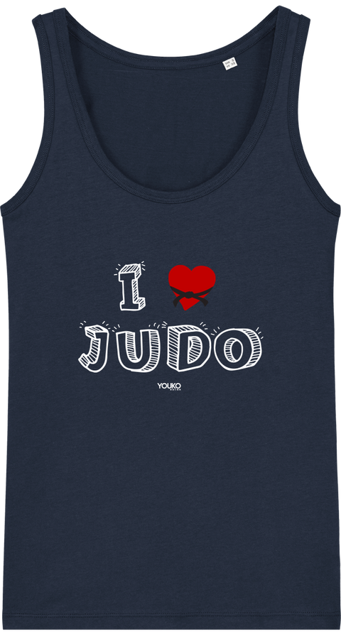 DEBARDEUR FEMME - I LOVE JUDO Tunetoo