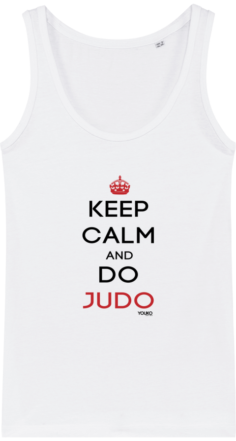 DEBARDEUR FEMME - KEEP CALM AND DO JUDO Tunetoo
