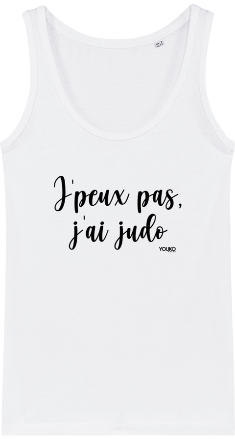 DEBARDEUR FEMME - J'PEUX PAS J'AI JUDO 2 Tunetoo