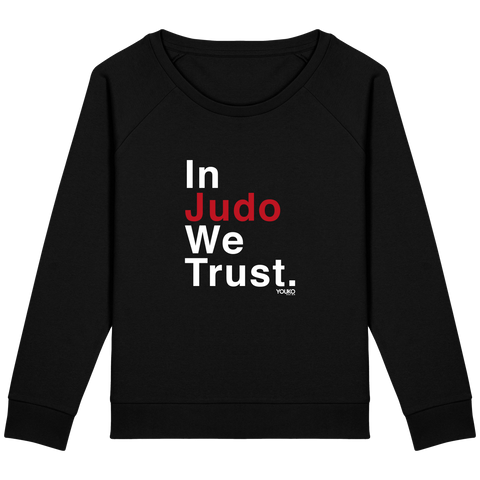 SWEAT-SHIRT FEMME - IN JUDO WE TRUST Tunetoo