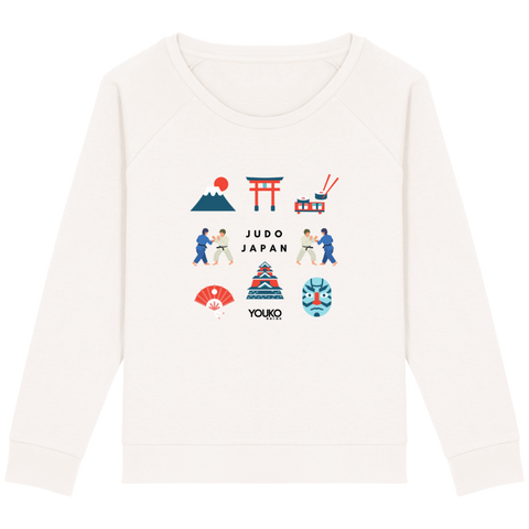 SWEAT-SHIRT FEMME - JUDO JAPAN Tunetoo